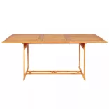 7 részes tömör tíkfa kerti étkezőgarnitúra