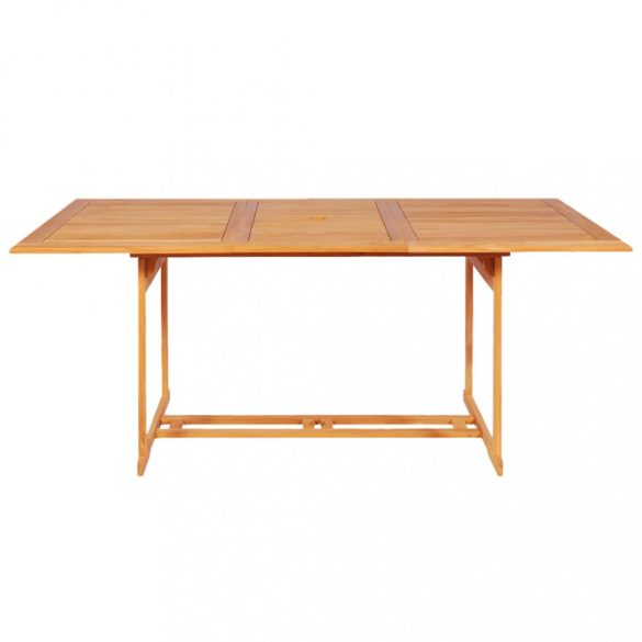 9 részes tömör tíkfa kerti étkezőgarnitúra