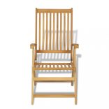 9 részes tömör tíkfa kerti étkezőgarnitúra