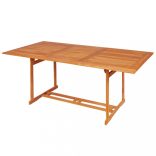 9 részes tömör tíkfa kerti étkezőgarnitúra párnákkal