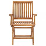 9 részes tömör tíkfa kerti étkezőgarnitúra