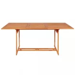 7 részes tömör tíkfa kerti étkezőgarnitúra