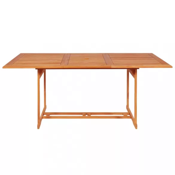 7 részes tömör tíkfa kerti étkezőgarnitúra