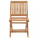 7 részes tömör tíkfa kerti étkezőgarnitúra