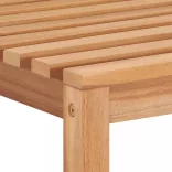 7 részes tömör tíkfa kerti étkezőgarnitúra 150 x 90 cm