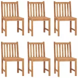 7 részes tömör tíkfa kerti étkezőgarnitúra