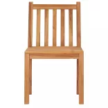 9 darabos tömör tíkfa kerti étkezőgarnitúra 200 x 100 cm