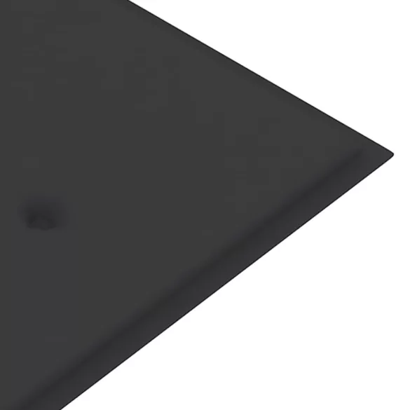 2 személyes tömör eukaliptuszfa kerti pad párnával 120 cm
