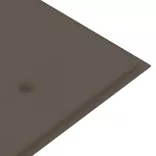 3 személyes tömör eukaliptuszfa kerti pad párnával 150 cm