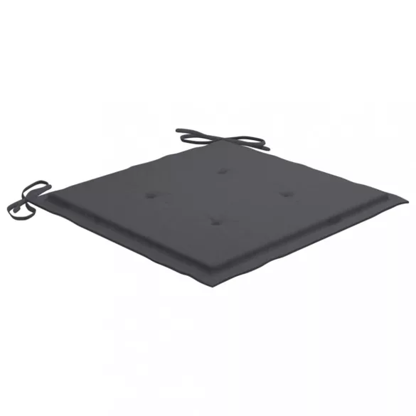 tömör akácfa kerti székek teázóasztallal és párnákkal