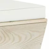 kétszemélyes lucfenyő kerti raklapkanapé párnákkal