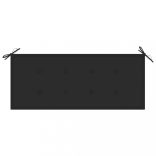 bambusz kerti pad párnával 120 cm