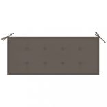 bambusz kerti pad párnával 120 cm