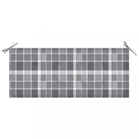 bambusz kerti pad párnával 120 cm