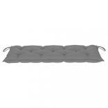 bambusz kerti pad párnával 120 cm