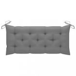 bambusz kerti pad párnával 120 cm