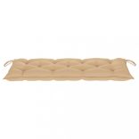 bambusz kerti pad párnával 120 cm