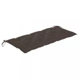 bambusz kerti pad párnával 120 cm
