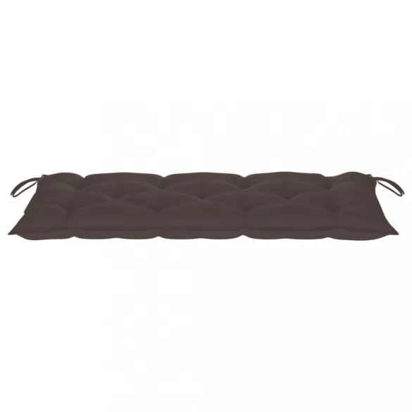 bambusz kerti pad párnával 120 cm