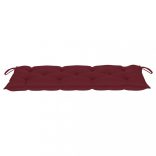 bambusz kerti pad párnával 120 cm