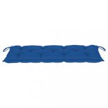 bambusz kerti pad párnával 120 cm