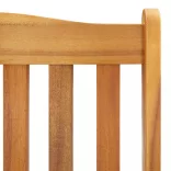 tömör akácfa hintaszék párnákkal