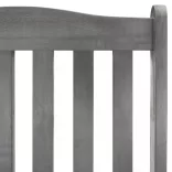 szürke tömör akácfa hintaszék párnákkal