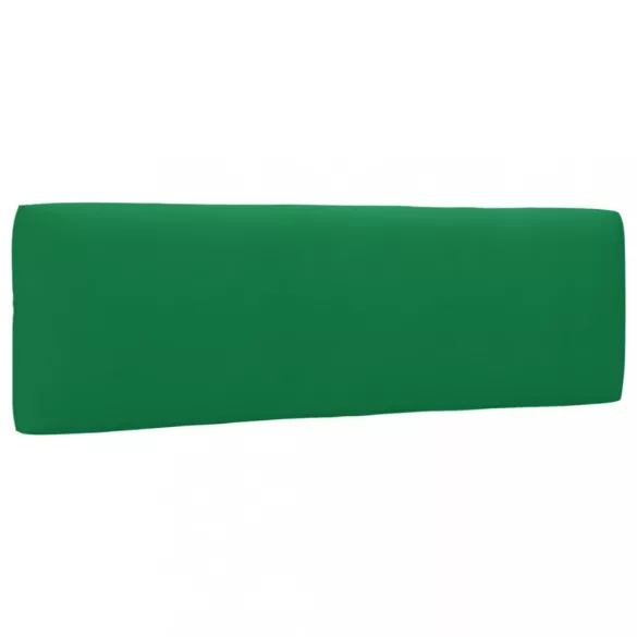 kétszemélyes szürke impregnált fenyőfa raklapkanapé párnákkal