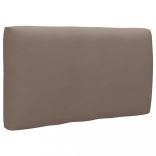 kétszemélyes szürke impregnált fenyőfa raklapkanapé párnákkal