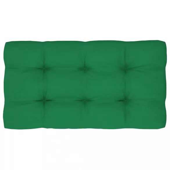 kétszemélyes fekete impregnált fenyőfa raklapkanapé párnákkal