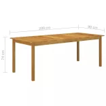 9 részes fekete kerti étkezőgarnitúra