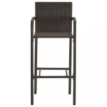 9 részes barna kerti bárszett