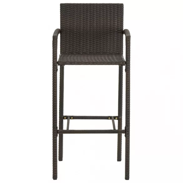 9 részes barna kerti bárszett