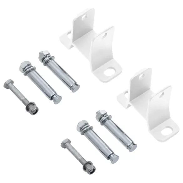 krémszínű kézzel kihúzható LED-es napellenző 450 x 300 cm