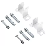 krémszínű kézzel kihúzható LED-es napellenző 500x300 cm