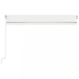 krémszínű kézzel kihúzható napellenző 400 x 350 cm