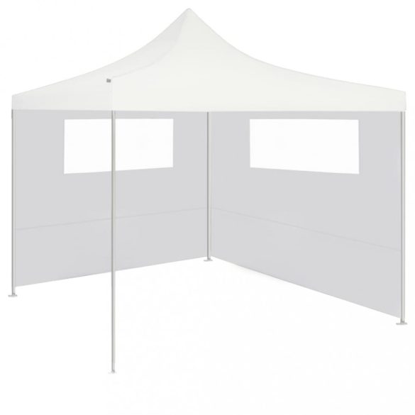 2 db fehér ablakos pavilonfal