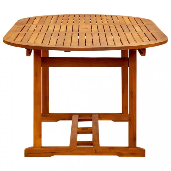 7 részes fekete polyrattan kerti étkezőgarnitúra