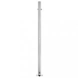 rozsdamentes acél kerti zuhany szürke aljjal 220 cm