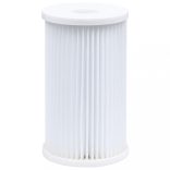 fehér merülőmedence szkimmerrel és szivattyúval 350 x 90 cm