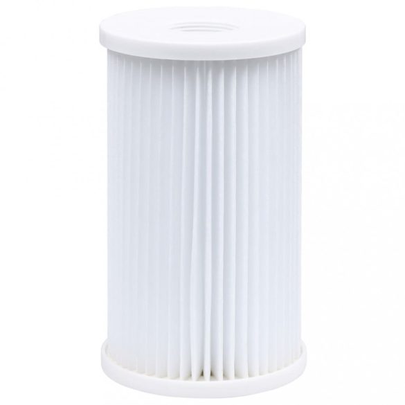 szürke merülőmedence felfüggeszthető szkimmerrel és szivattyúval 350 x 90 cm