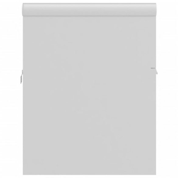 fehér szerelt fa mosdószekrény beépített mosdókagylóval