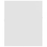 fehér forgácslap mosdószekrény beépített mosdókagylóval