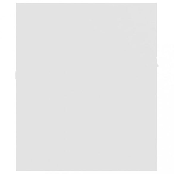 fehér forgácslap mosdószekrény beépített mosdókagylóval