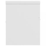 fehér forgácslap mosdószekrény beépített mosdókagylóval