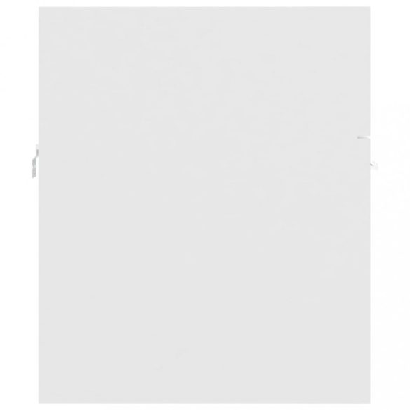 fehér forgácslap fürdőszobai bútorszett