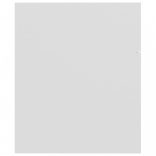 fehér szerelt fa fürdőszobai bútorszett