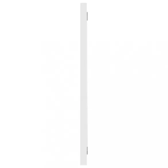 fehér szerelt fa fürdőszobai bútorszett