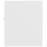 fehér forgácslap fürdőszobai bútorszett