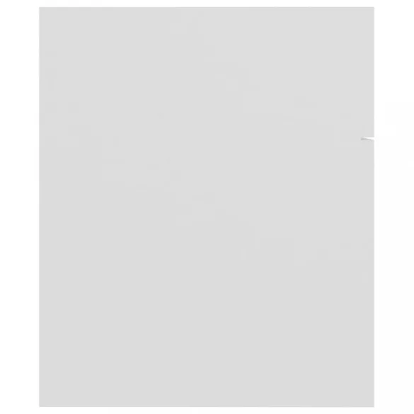 fehér szerelt fa fürdőszobai bútorszett